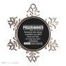 Funny Programmer Meaning Computer Coder Wizard Magician Gift Ornament