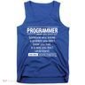 Funny Programmer Meaning Computer Coder Wizard Magician Gift Tank Top