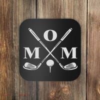 Funny Par Mom Golf Matching Golfing Quote Party Pocket Coaster thumb 0