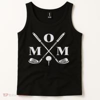 Funny Par Mom Golf Matching Golfing Quote Party Pocket Tank Top thumb 2