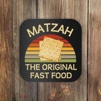 Funny Passover Matzah The Original Fast Food Seder Matzo Coaster thumb 0