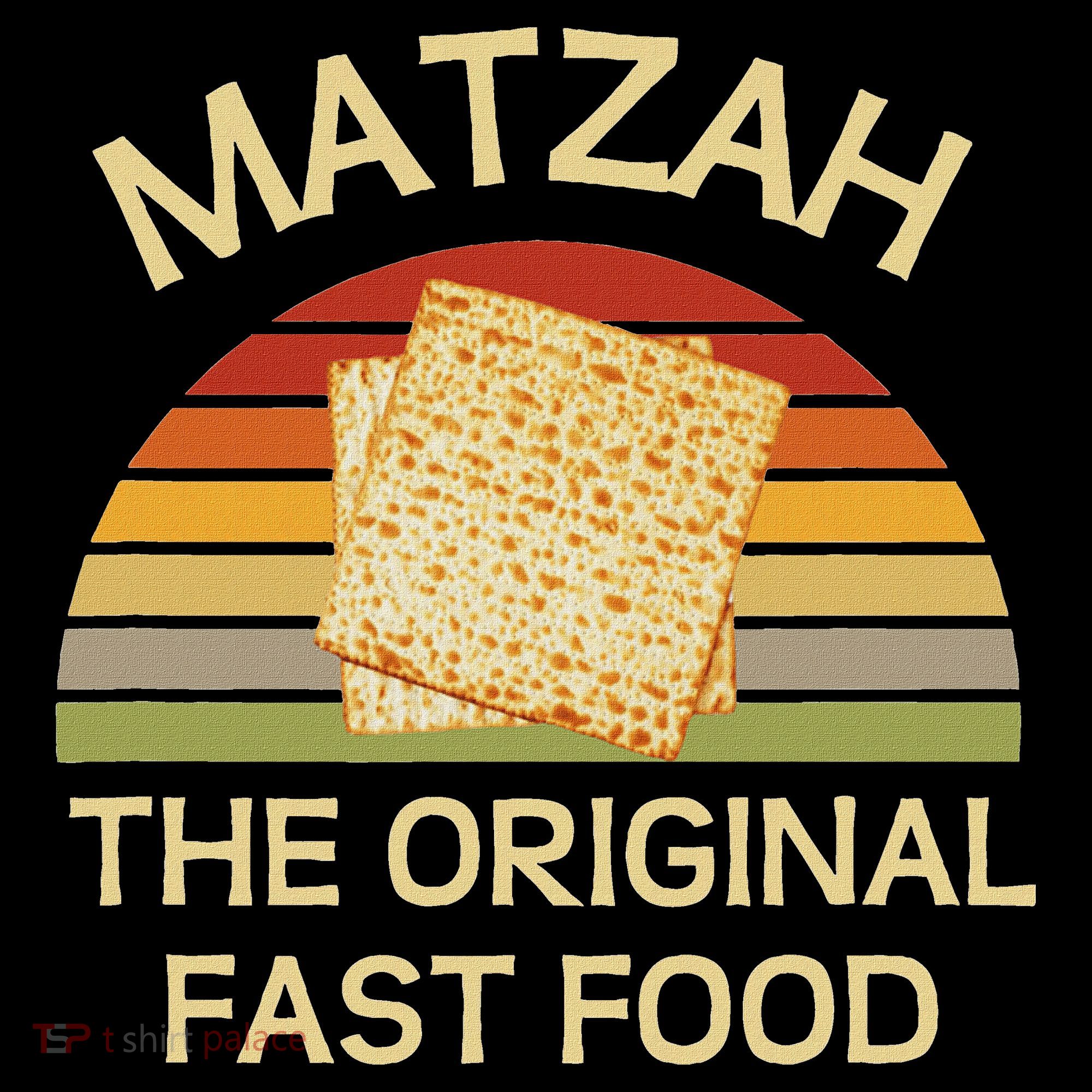 Funny Passover Matzah The Original Fast Food Seder Matzo Women's Hoodie