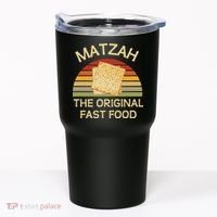 Funny Passover Matzah The Original Fast Food Seder Matzo Tumbler thumb 0
