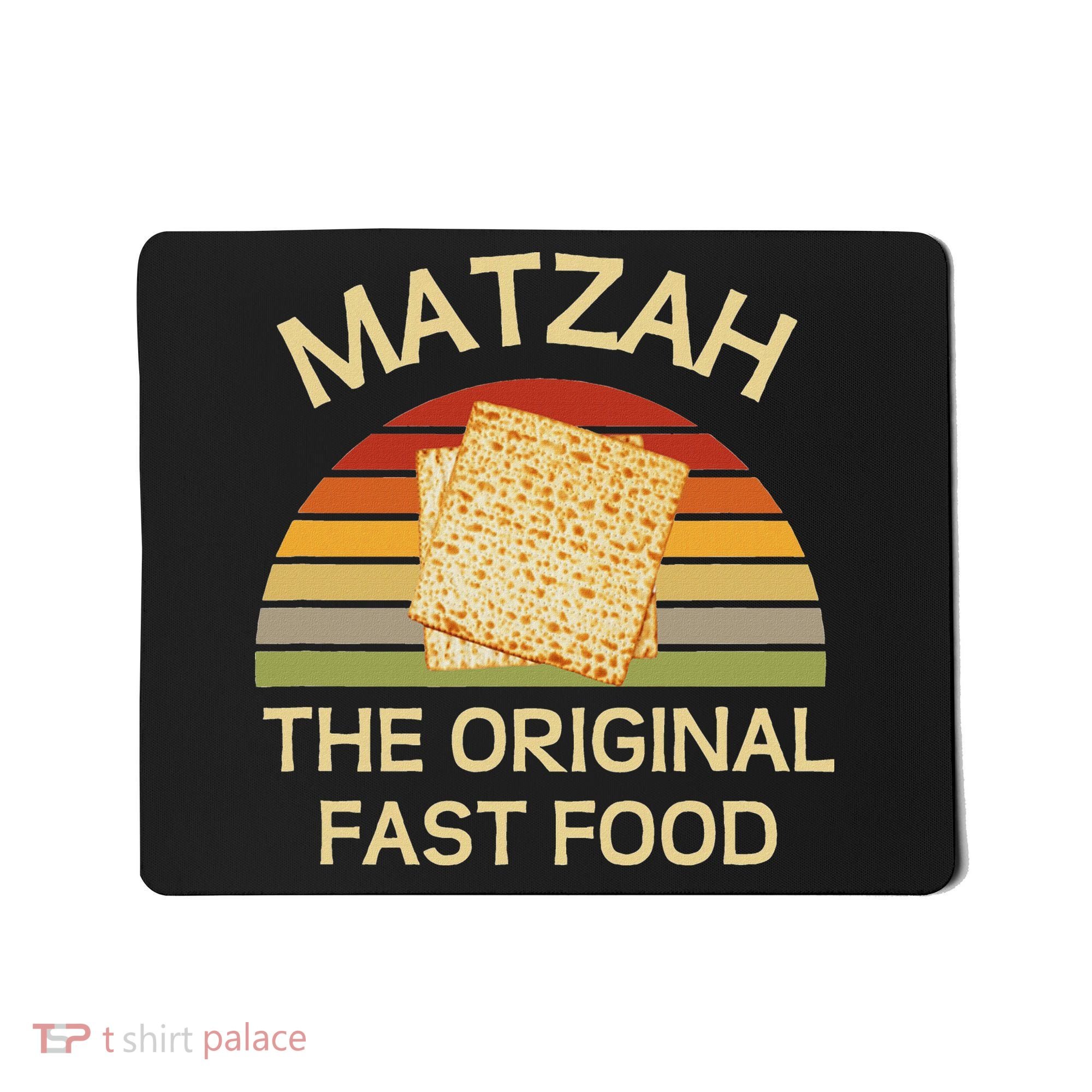 Funny Passover Matzah The Original Fast Food Seder Matzo Mousepad