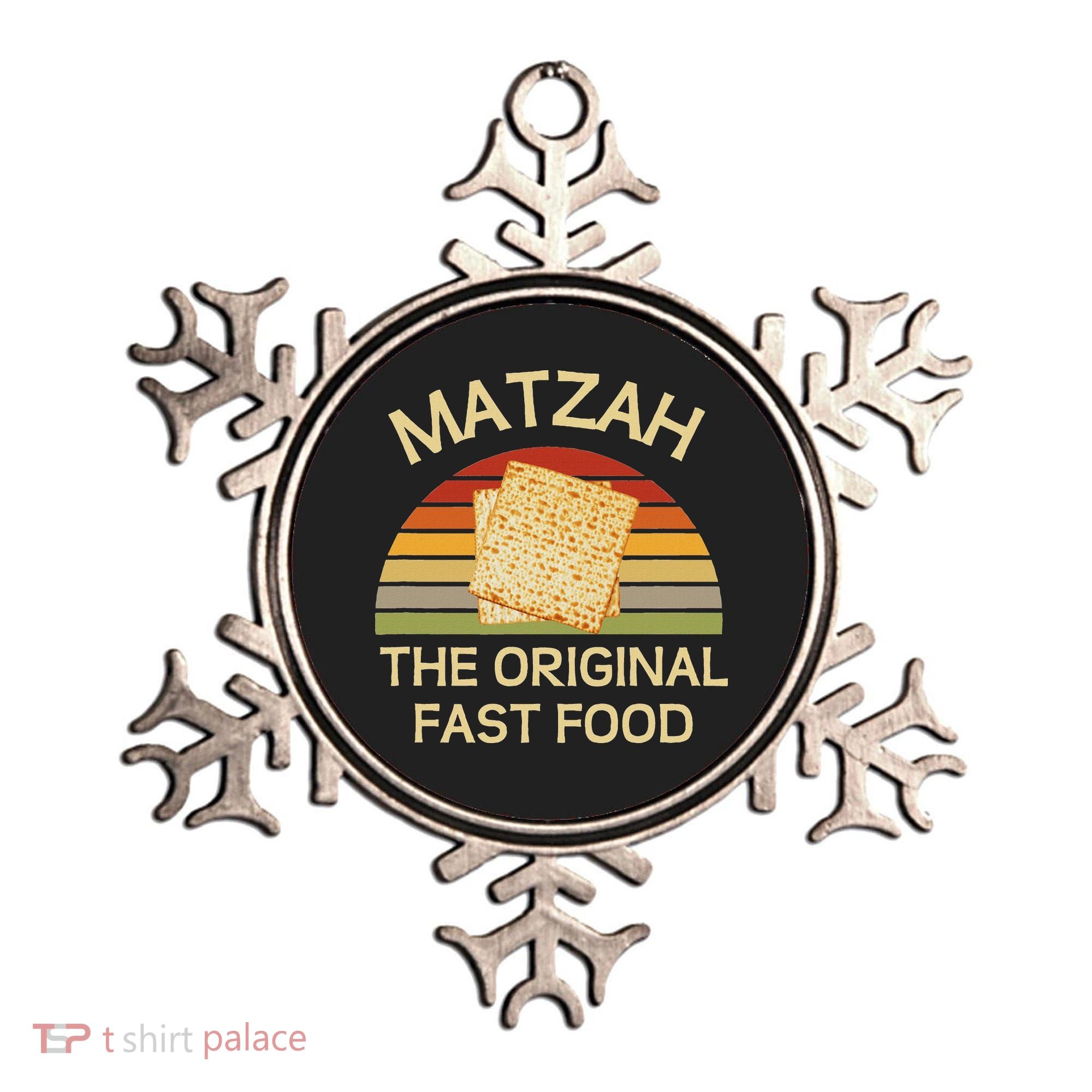 Funny Passover Matzah The Original Fast Food Seder Matzo Ornament