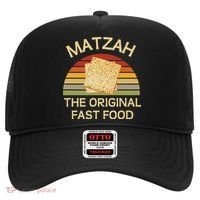 Funny Passover Matzah The Original Fast Food Seder Matzo Hat thumb 0
