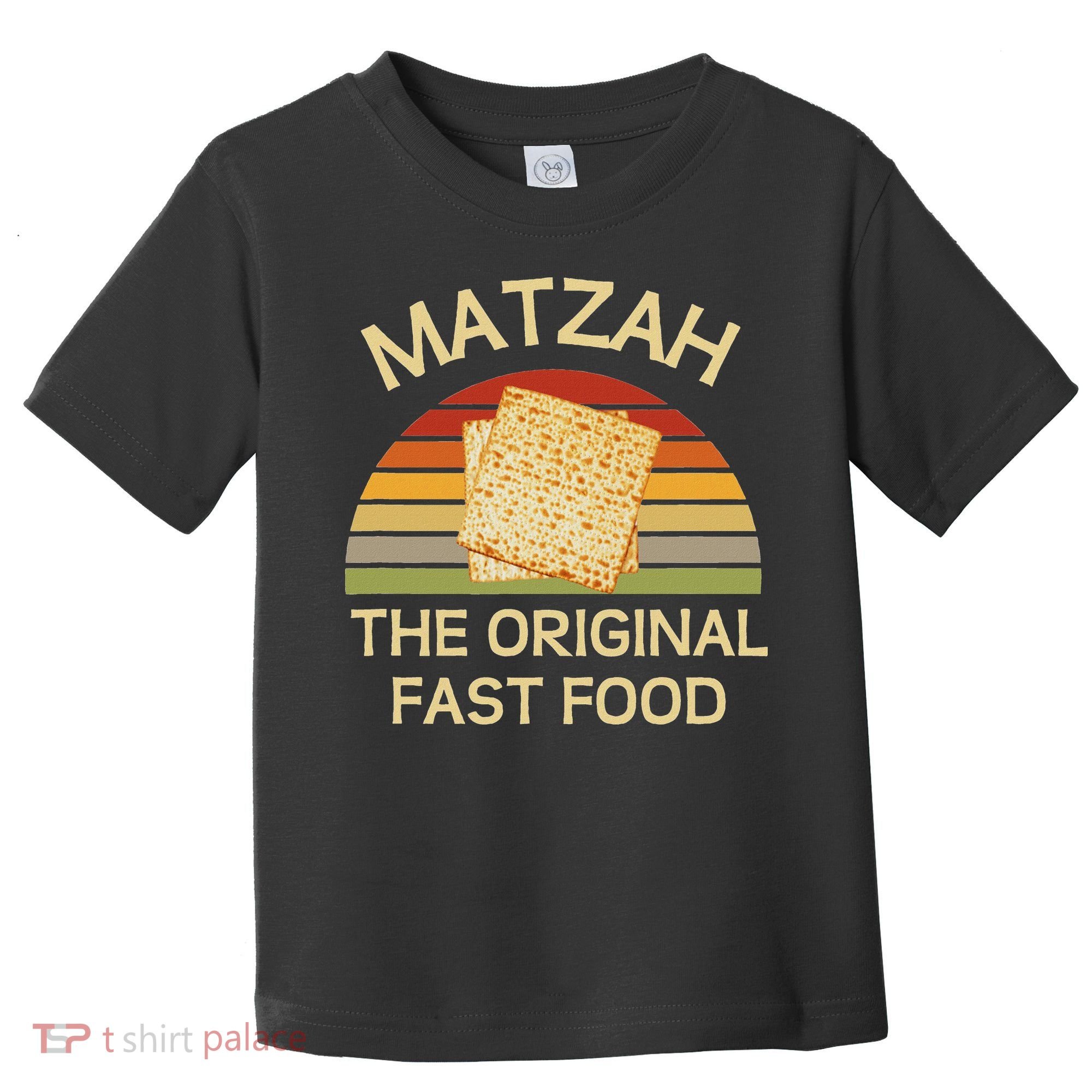 Funny Passover Matzah The Original Fast Food Seder Matzo Toddler T-Shirt