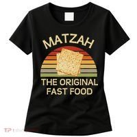 Funny Passover Matzah The Original Fast Food Seder Matzo Women's T-Shirt thumb 0