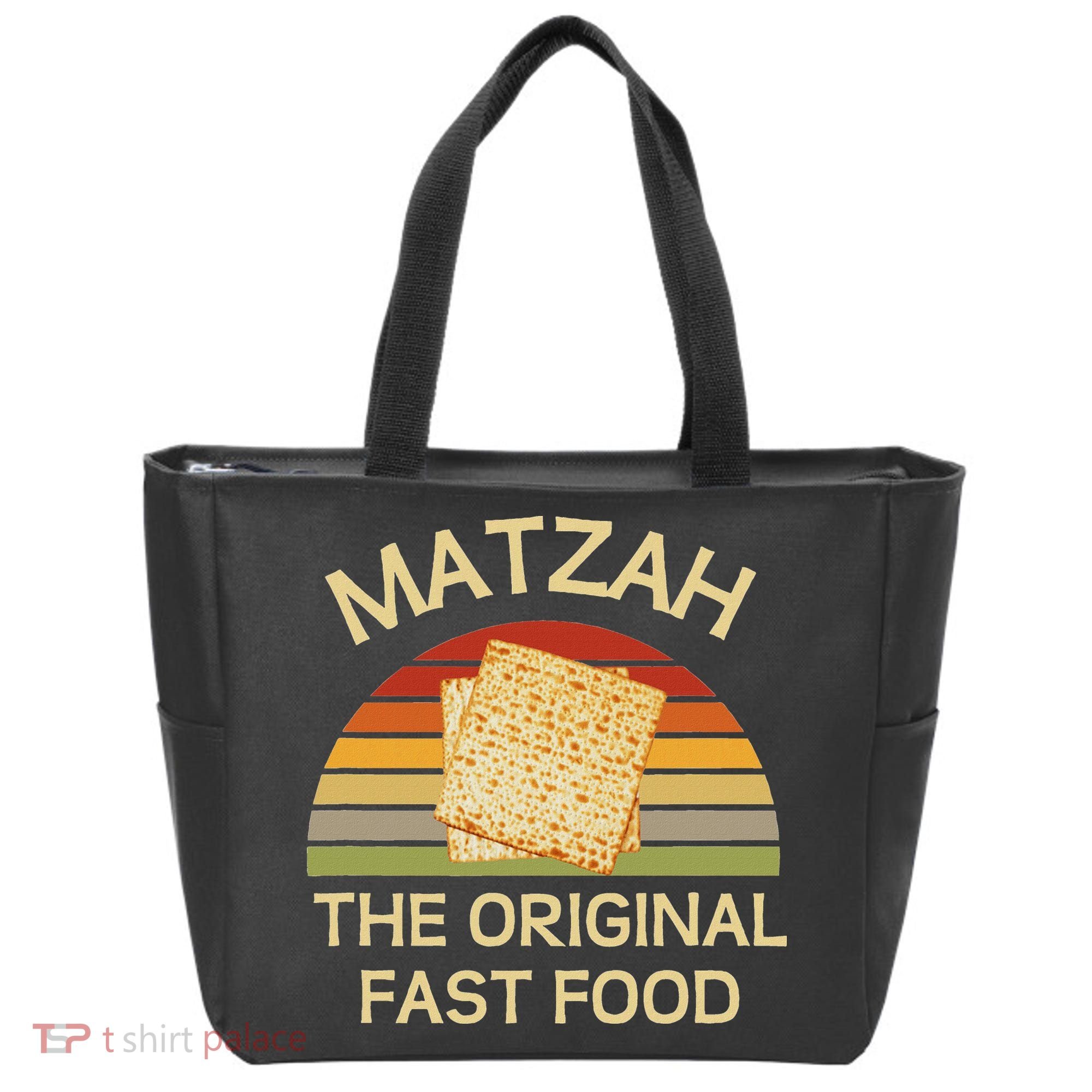 Funny Passover Matzah The Original Fast Food Seder Matzo Tote Bag
