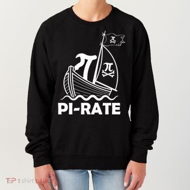 Funny Pi-rate Math Teacher Pi Day Women's Sweatshirt