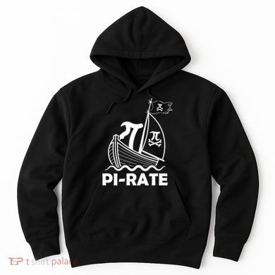 Funny Pi-rate Math Teacher Pi Day Hoodie