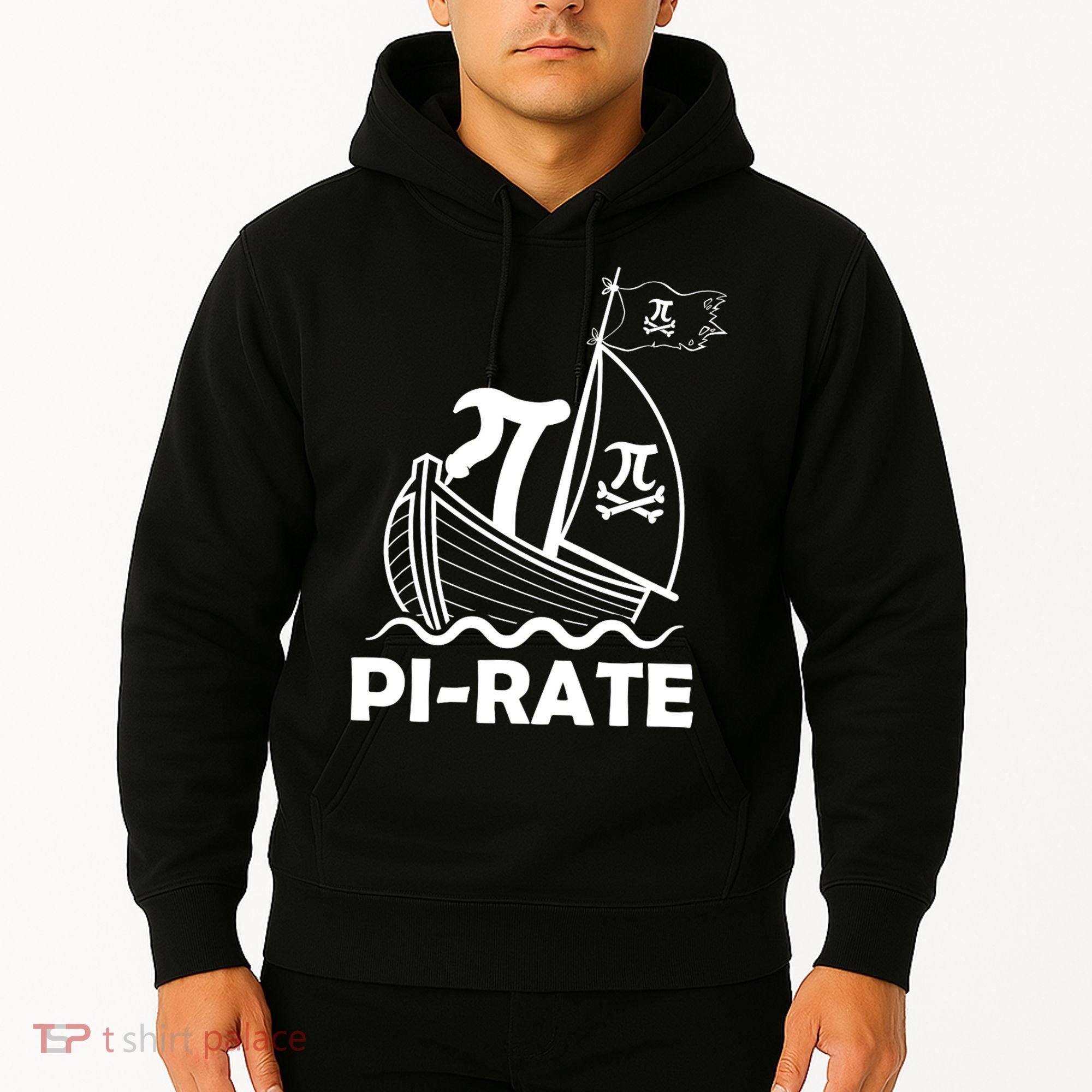 Funny Pi-rate Math Teacher Pi Day Hoodie