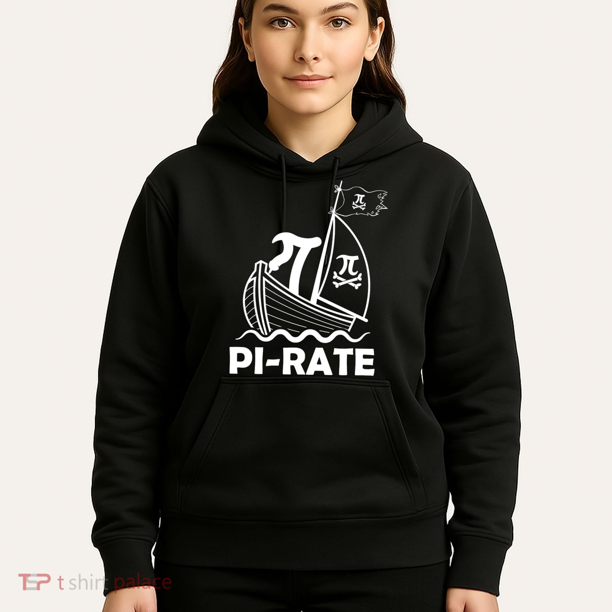 Funny Pi-rate Math Teacher Pi Day Hoodie