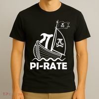 Funny Pi-rate Math Teacher Pi Day T-Shirt thumb 3