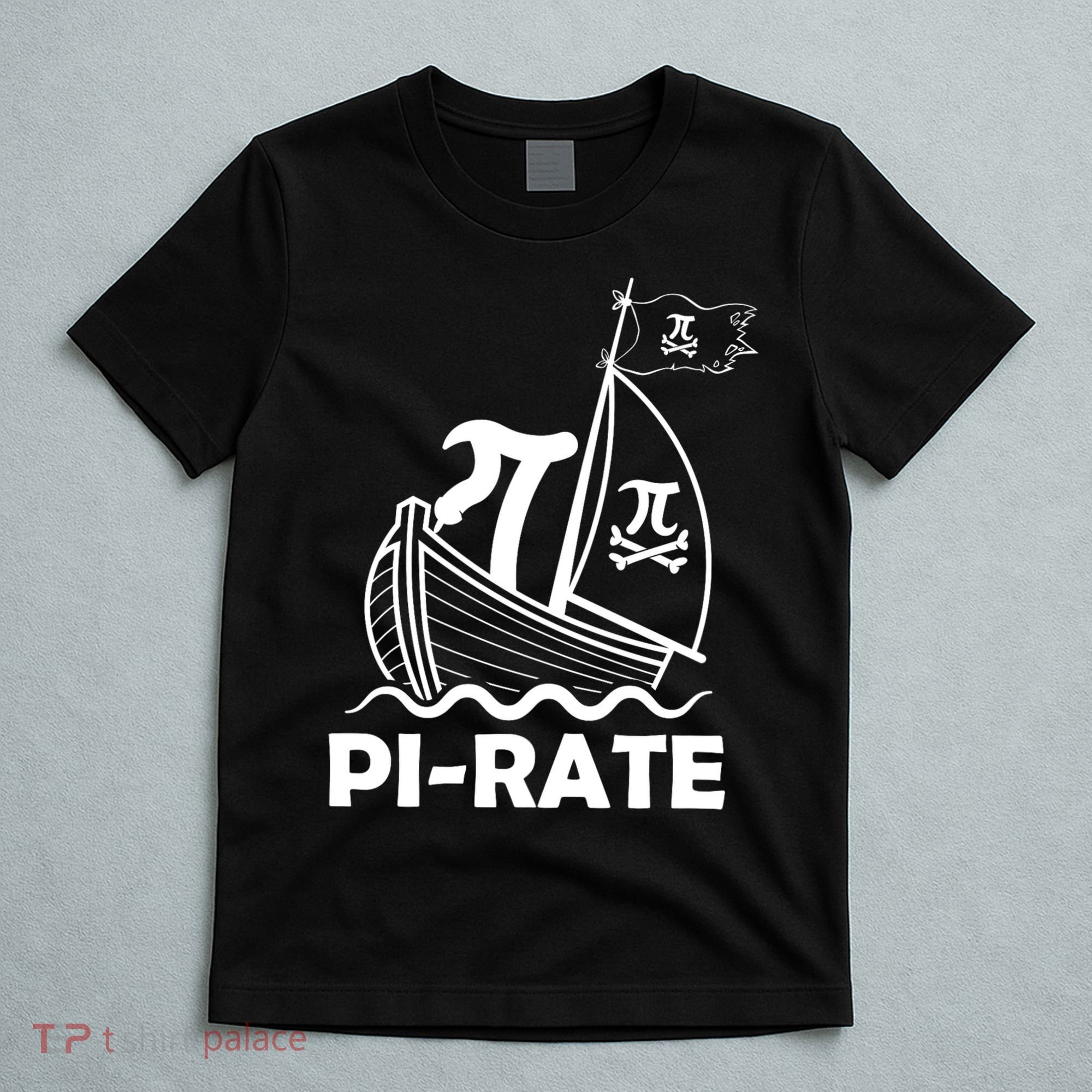 Funny Pi-rate Math Teacher Pi Day T-Shirt