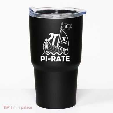 Funny Pi-rate Math Teacher Pi Day Tumbler