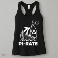 Funny Pi-rate Math Teacher Pi Day Women's Tank Top thumb 3