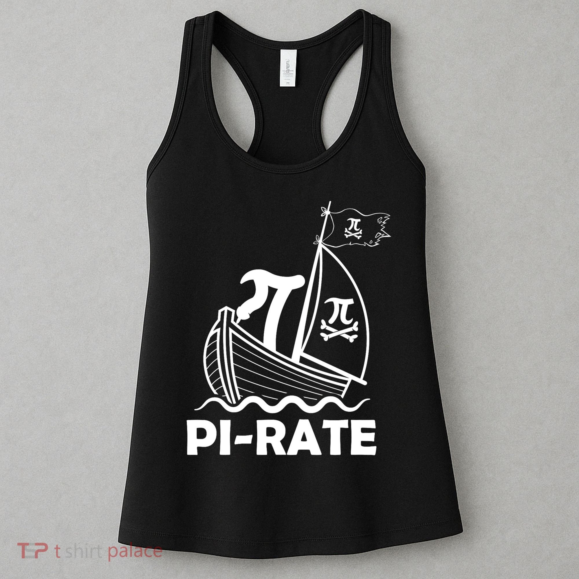 Funny Pi-rate Math Teacher Pi Day Women's Tank Top