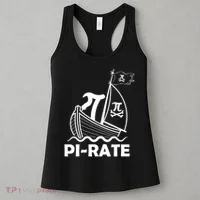 Funny Pi-rate Math Teacher Pi Day Women's Tank Top thumb 3