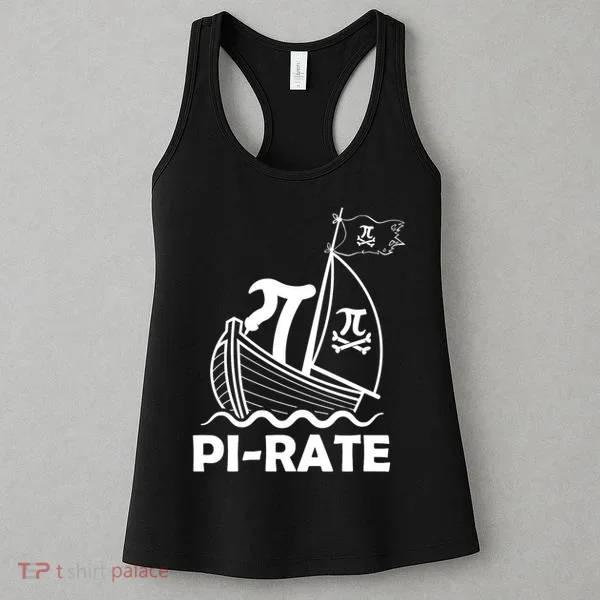 Funny Pi-rate Math Teacher Pi Day Women's Tank Top