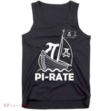Funny Pi-rate Math Teacher Pi Day Tank Top