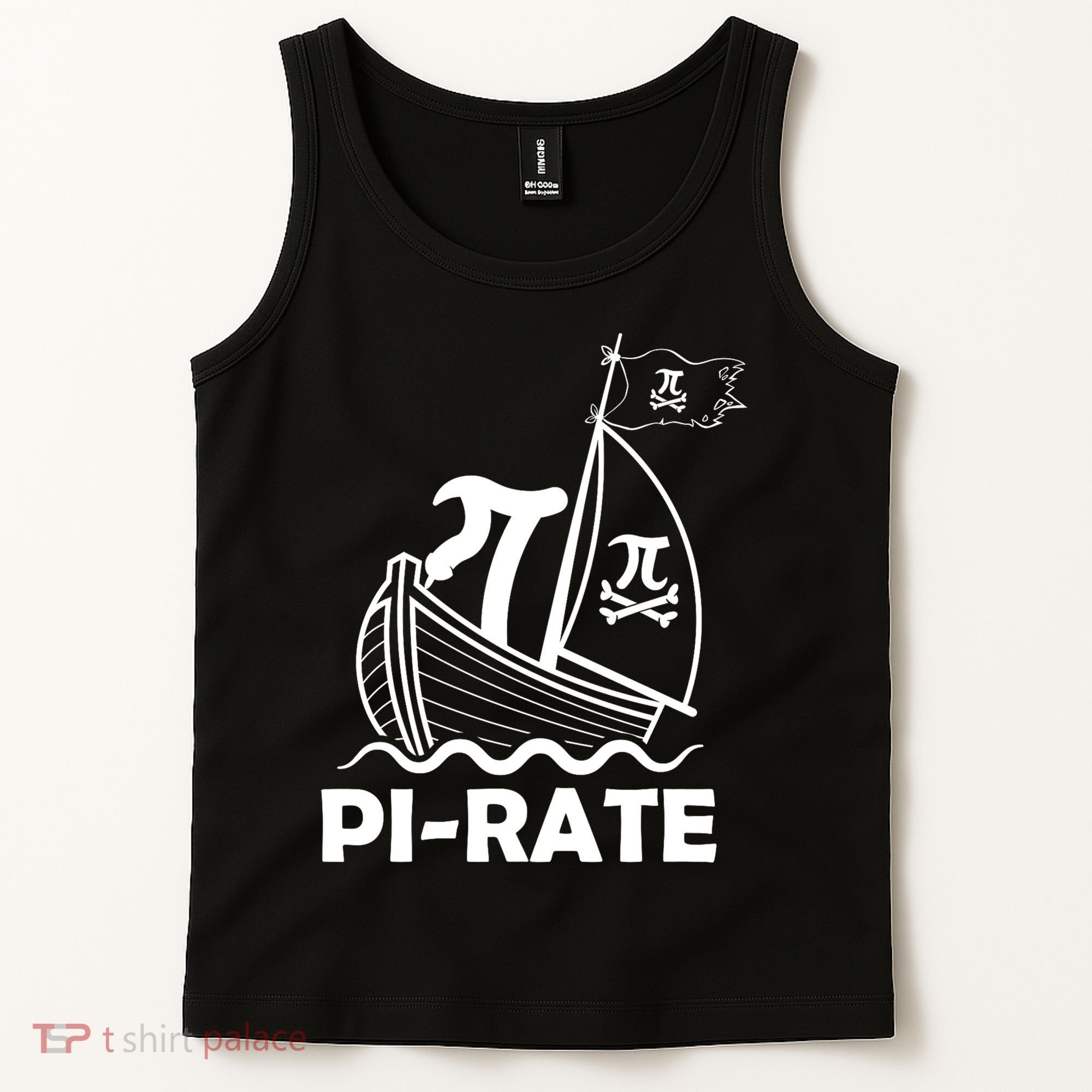 Funny Pi-rate Math Teacher Pi Day Tank Top