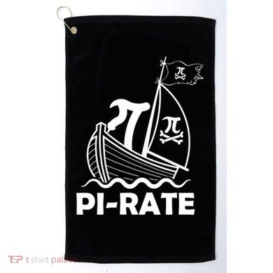 Funny Pi-rate Math Teacher Pi Day Golf Towel
