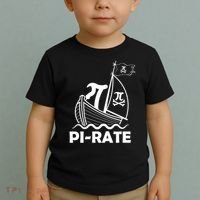 Funny Pi-rate Math Teacher Pi Day Toddler T-Shirt thumb 2