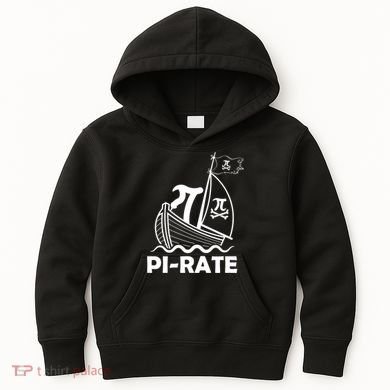 Funny Pi-rate Math Teacher Pi Day Kids Hoodie