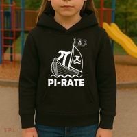 Funny Pi-rate Math Teacher Pi Day Kids Hoodie thumb 3