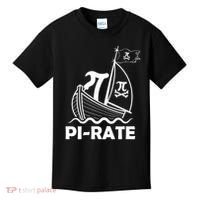 Funny Pi-rate Math Teacher Pi Day Kids T-Shirt thumb 0
