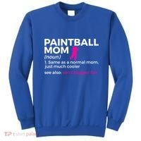Funny Paintball Mom Definition Son's Biggest Fan Gift Sweatshirt thumb 0