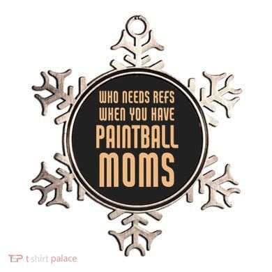 Funny Paintball Mom Mother Paintballer Gift Ornament