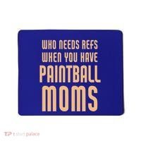 Funny Paintball Mom Mother Paintballer Gift Mousepad thumb 0