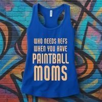 Funny Paintball Mom Mother Paintballer Gift Women's Tank Top thumb 3