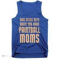 Funny Paintball Mom Mother Paintballer Gift Tank Top thumb 0