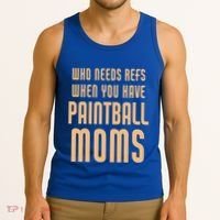 Funny Paintball Mom Mother Paintballer Gift Tank Top thumb 3