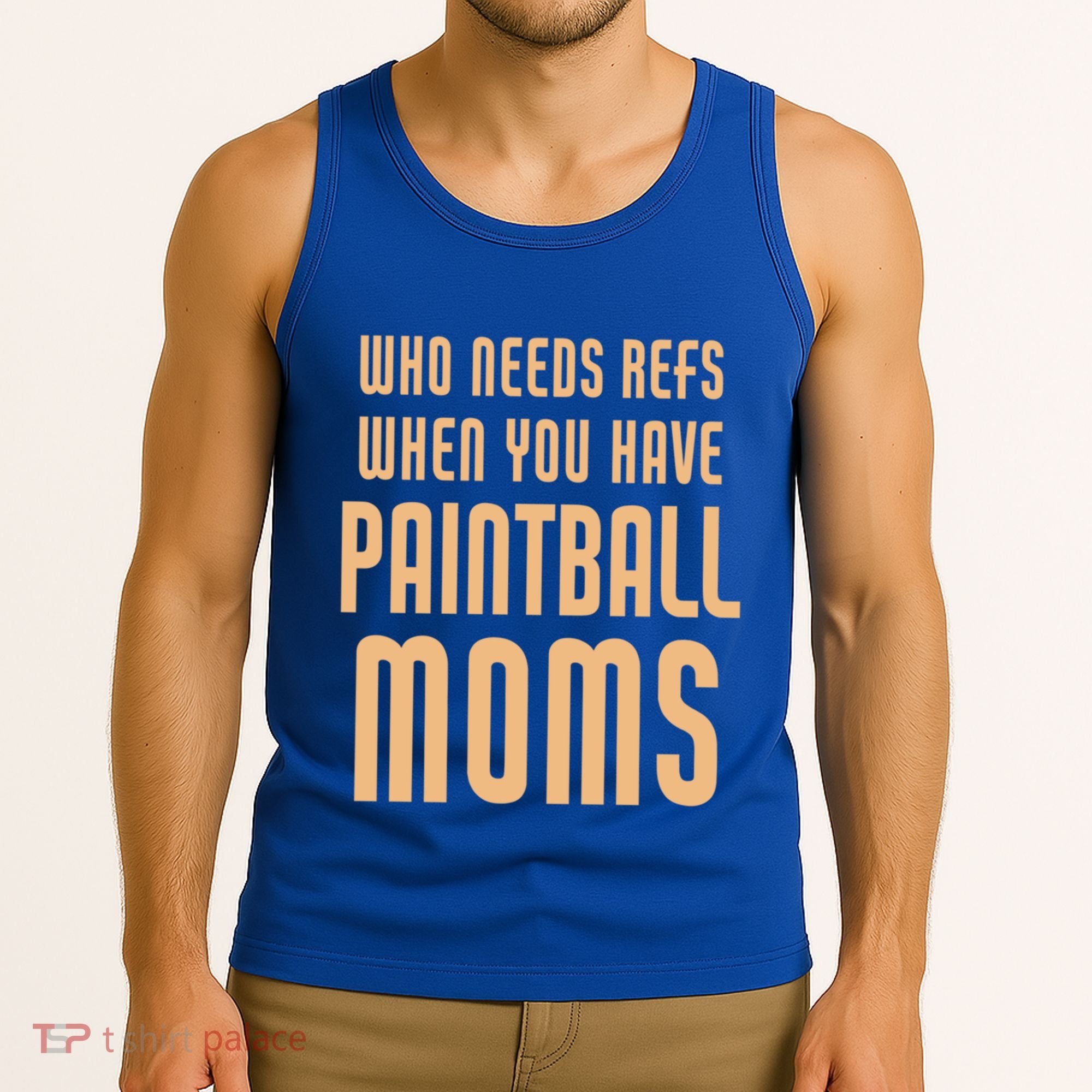 Funny Paintball Mom Mother Paintballer Gift Tank Top