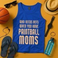 Funny Paintball Mom Mother Paintballer Gift Tank Top thumb 4