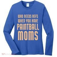 Funny Paintball Mom Mother Paintballer Gift Women's Long Sleeve Shirt thumb 0