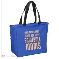 Funny Paintball Mom Mother Paintballer Gift Tote Bag thumb 2