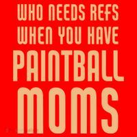 Funny Paintball Mom Mother Paintballer Gift Santa Hat thumb 1