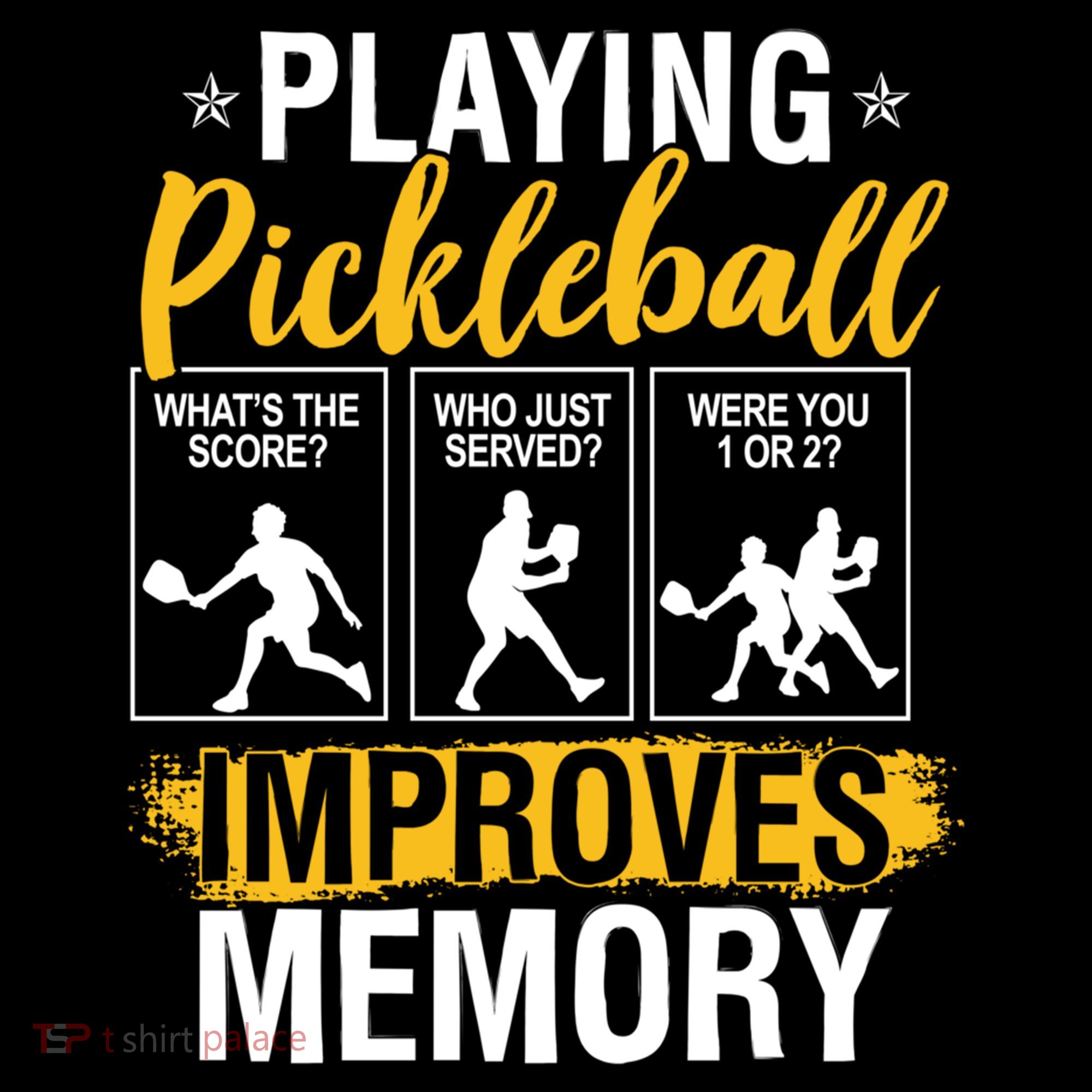 Funny Pickleball Memory Graphic Pickleball Player Coffee Mug