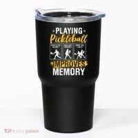 Funny Pickleball Memory Graphic Pickleball Player Tumbler thumb 0