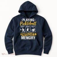 Funny Pickleball Memory Graphic Pickleball Player Hoodie thumb 0