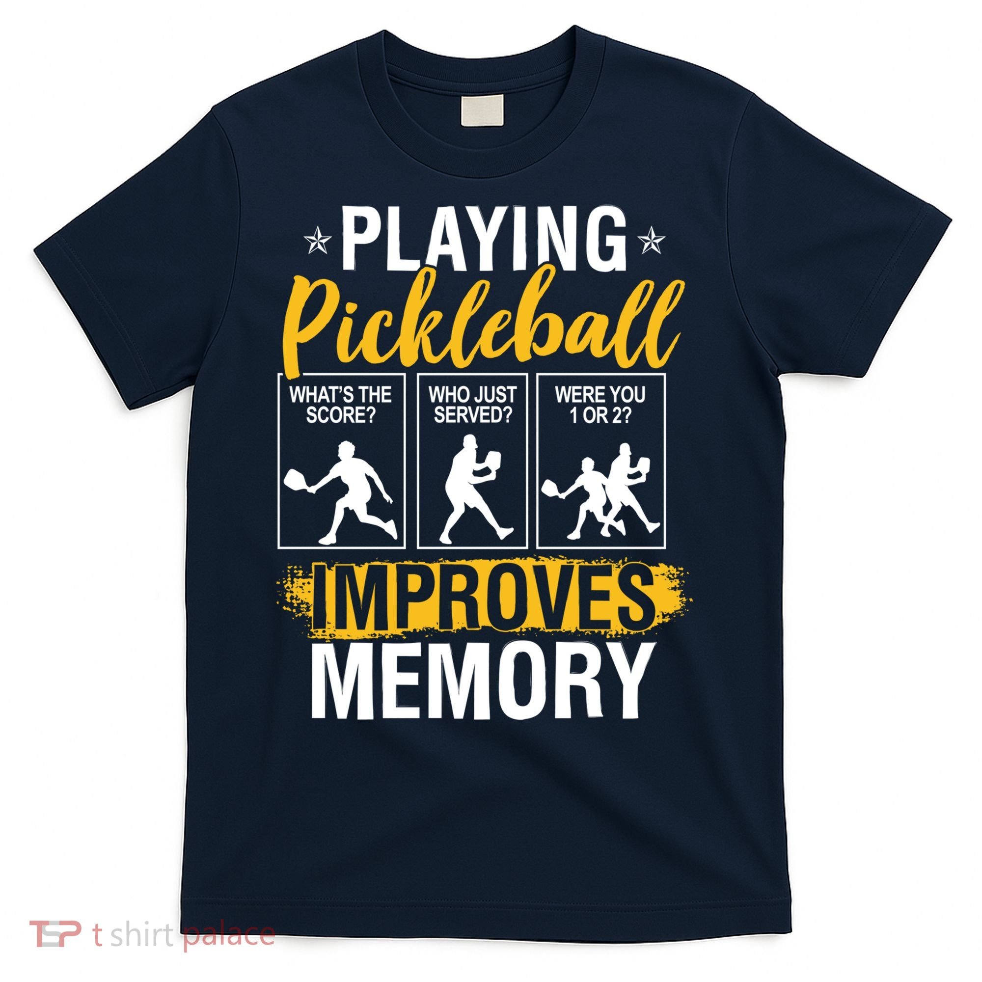 Funny Pickleball Memory Graphic Pickleball Player T-Shirt