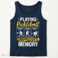 Funny Pickleball Memory Graphic Pickleball Player Tank Top thumb 2