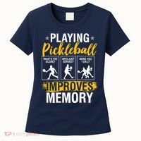 Funny Pickleball Memory Graphic Pickleball Player Women's T-Shirt thumb 0
