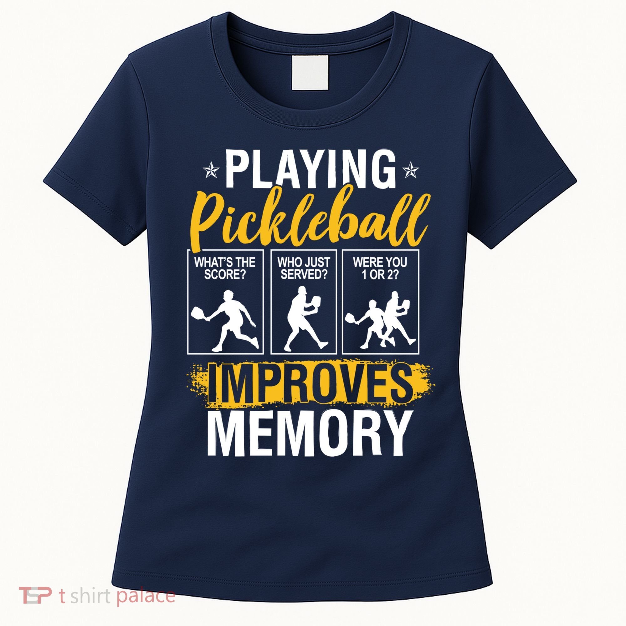 Funny Pickleball Memory Graphic Pickleball Player Women's T-Shirt