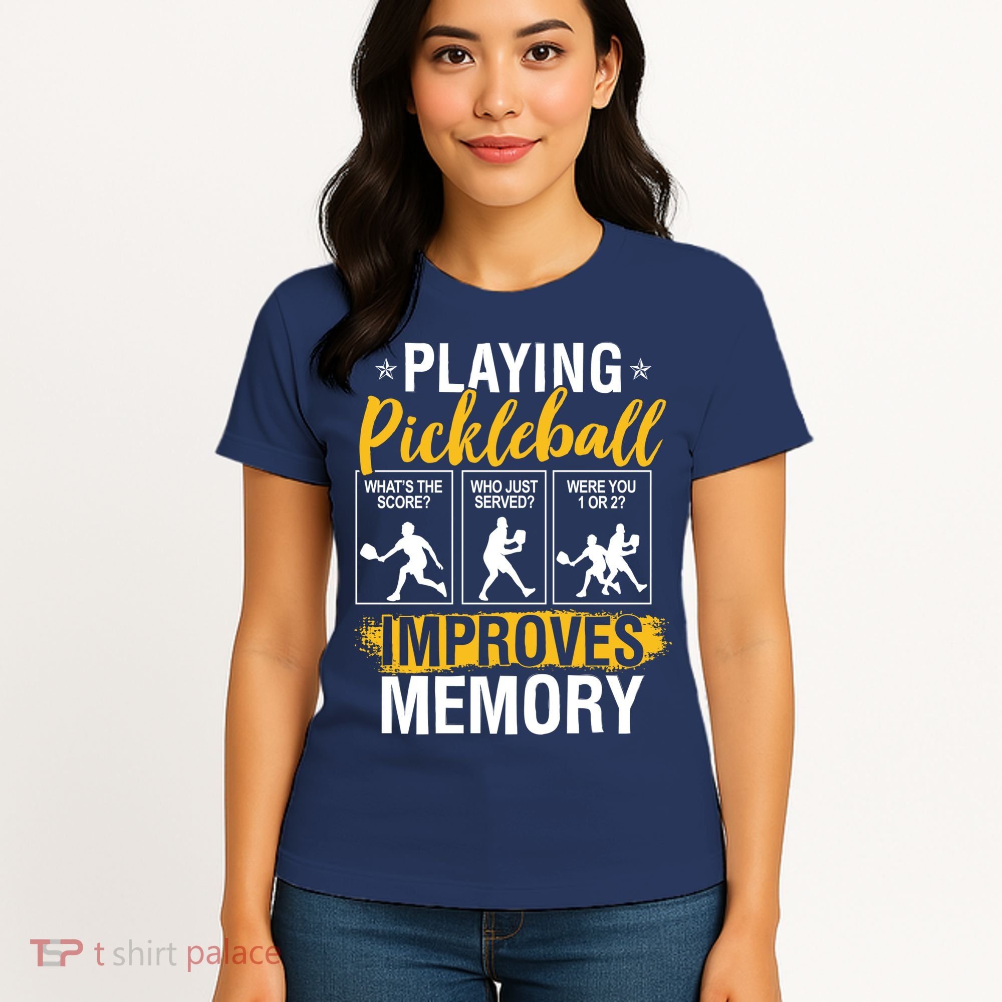 Funny Pickleball Memory Graphic Pickleball Player Women's T-Shirt